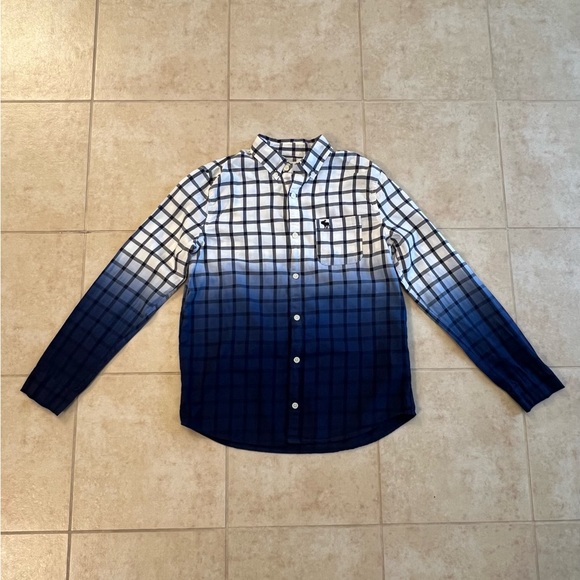 abercrombie kids Other - Boys 15/16 Abercrombie & Fitch Kids Ombre Dress Shirt